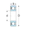 Подшипник 6-60210 (6210 ZP6) NTE