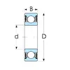 Подшипник 70-180304 (6304 2RSC3) NTE
