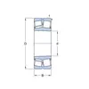 Підшипник 22308 EK/C3 SKF