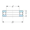 Підшипник 8117 (51117) CT