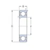 Підшипник 6002 2Z/C3 SKF