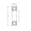 Подшипник W 6304 2RS1/VT378 SKF