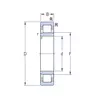 Підшипник NU 322 EMAC3 Timken