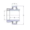Подшипник YELAG 208-108 SKF