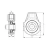 Корпус с подшипником PHE 40-XL INA