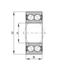 Подшипник 3306 2RS TNG NF ZKL
