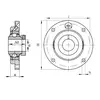 Корпус с подшипником RME 120 INA
