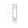 Подшипник 7000107 (16007) ZKL