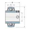 Підшипник UC 305 Timken