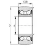 Подшипник LR 5303 2HRS-TVH-XL INA