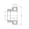 Підшипник YET 208 (AEL208 NOH) NTE