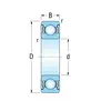 Подшипник 80208 (6208-2ZR P6) KINEX