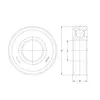 Подшипник 6207-2RLD+L151+RedSeal+K12+NCO PEER