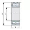 Підшипник SL 01 4922-A INA