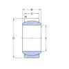 Підшипник GE 10 E SKF