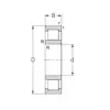Подшипник NU 222 E-M6-C3 NKE