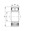 Подшипник 3204 BD 2HRS TVH C3 FAG