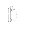 Подшипник RLS 4 FBJ (Японія)
