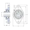 Корпус с подшипником FYTJ 1 TF SKF