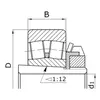 Подшипник 13523 Н (22226 KMBW33+H3126) CT