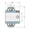 Підшипник SUC 206 Timken