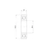 Подшипник 6209 ZZ FERSA