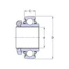 Підшипник YSPAG 206 SKF