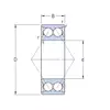 Подшипник 3312 A-2Z/C3MT33 SKF