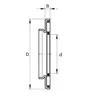 Подшипник AXW 35 INA