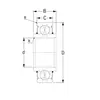 Подшипник BB203 RR2 Timken