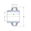 Підшипник YAR 204-012-2F SKF