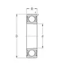 Подшипник 6209 K 2RS ZKL