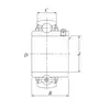 Подшипник F-UC206/LP99 NSK