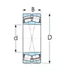 Подшипник 153610 H (22310KW33) NTE