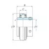 Подшипник UC 306 JTEKT (Koyo)