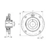 Корпус з підшипником RMEY 65-214 INA