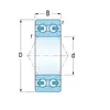 Подшипник 3205-2RSR KINEX