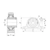 Корпус с подшипником SW 30 U 1 3-16 PTI