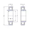 Підшипник NUB 215 ECJ SKF