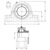 Корпус с подшипником 069532 P4B-IP-315R DODGE