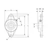 Підшипник 125881 F2B-SC-45M DODGE