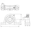 Підшипник 125854 P2B-SCU-30M DODGE