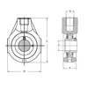 Підшипник SPK 25 U PTI