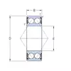 Підшипник 3209 A 2RS1/C3 SKF