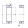 Подшипник NNU 4156 M SKF