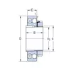 Подшипник с втулкой 1311 EKTN9+H 311 SKF