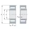 Подшипник SL 19 2320-TB-XL-BR-C3 INA