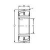 Подшипник 23034 KEJW33 Timken