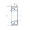 Підшипник 21312 EK/C3 SKF