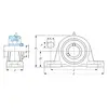 Подшипник UCP 206 ZKL